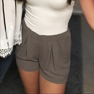 BCBGMaxazria olive shorts